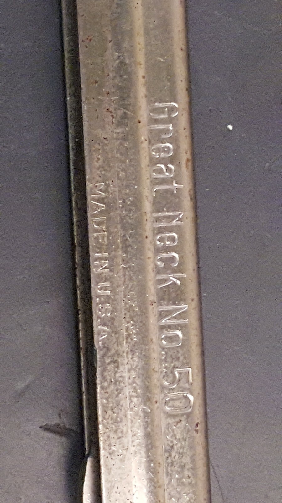Vtg Great Neck Hack Saw No. 50 (3 size configs) Black Ergo Grip Handle Made USA