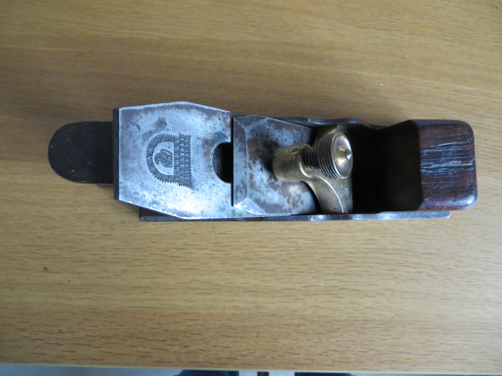 Norris No. 13 Malleable Iron Smoothing Plane 9″ & 2 1/4″ I. Sorby Parallel Iron