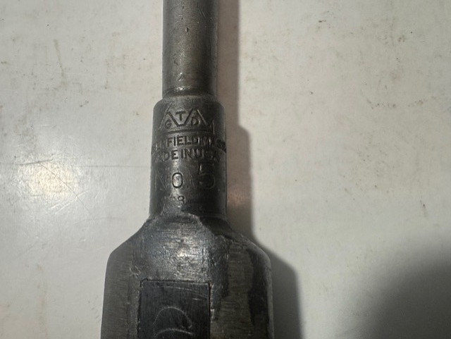 MADE USA – VINTAGE GTD – GREENFIELD MASS No. 5 TAP WRENCH – 11 1/2″ – NICE