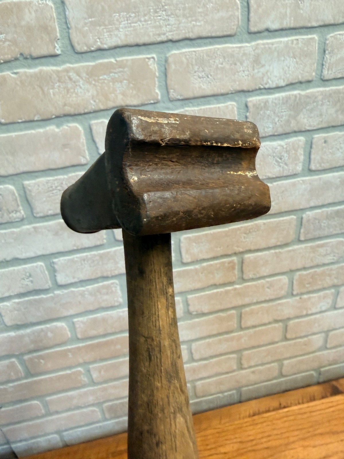 Antique Blacksmith Rounding Forming Hammer Forging Tool Sledge Forge Swage Round