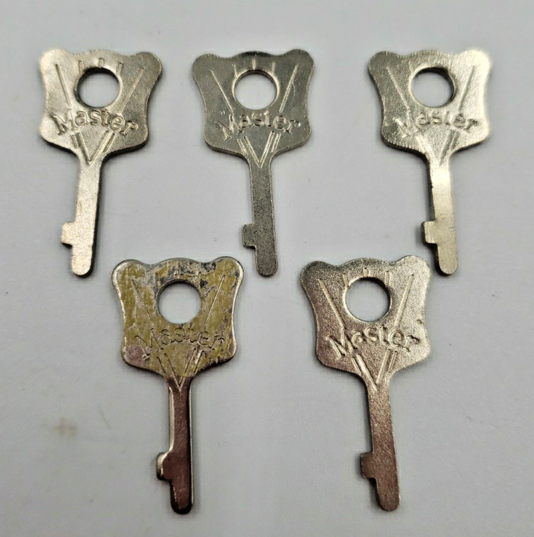 Master Lock Reset Control KEY Lot of 5 Combination Lock Padlock 175 177 178 K175