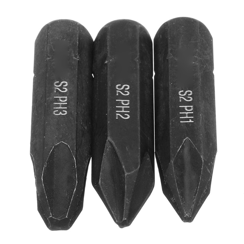 8mm Replaceable Screw Impact Bit S2 Alloy Steel Material High Hardness