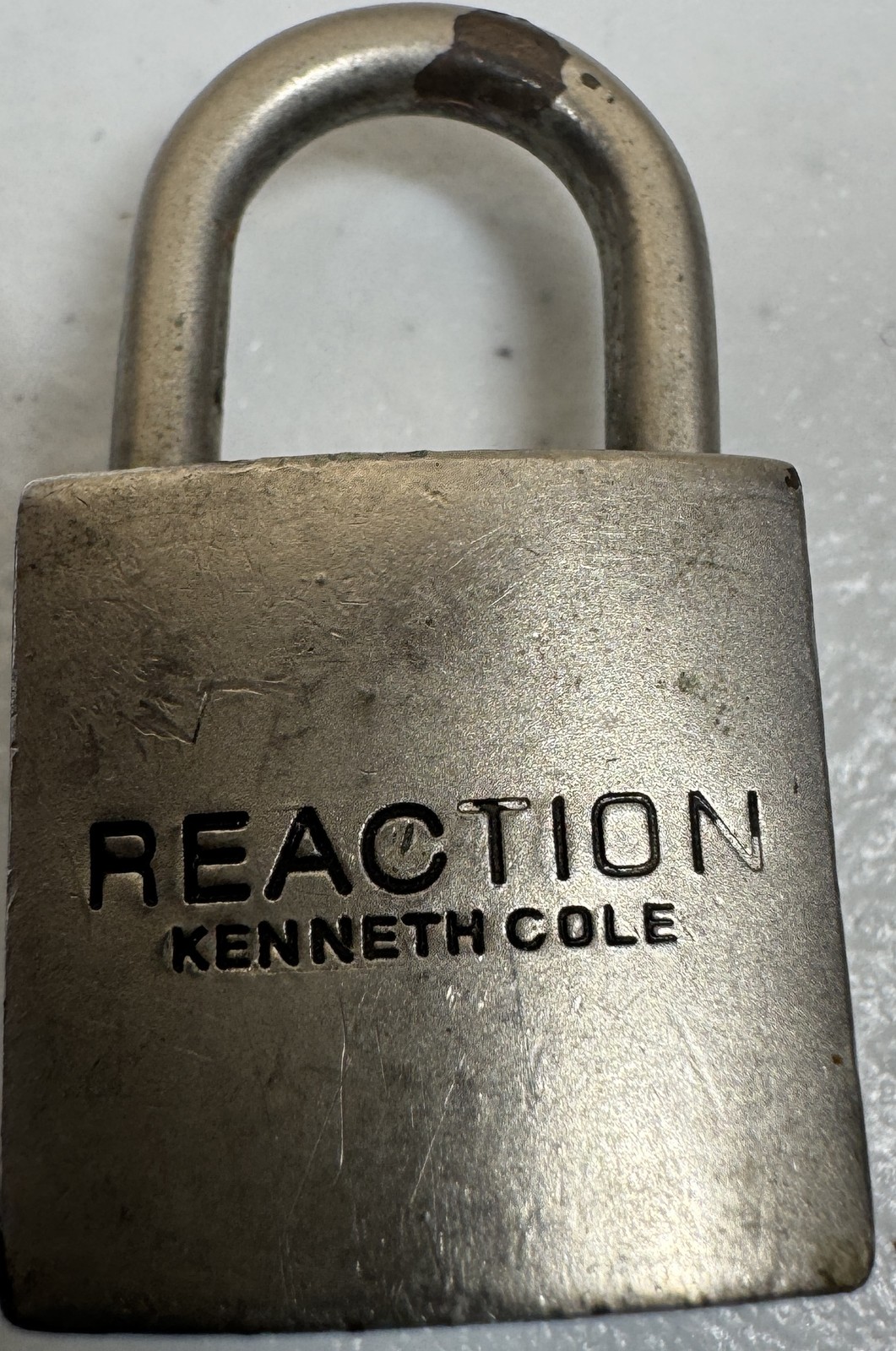 🍀 REACTION Kenneth Cole Padlock Vintage Style Collectible Lock No Key 🍀