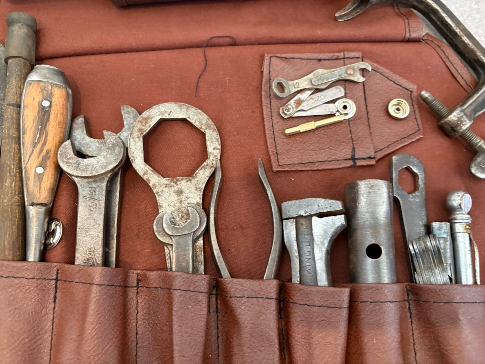 Vintage Austin Seven Tool Kit Tool Roll