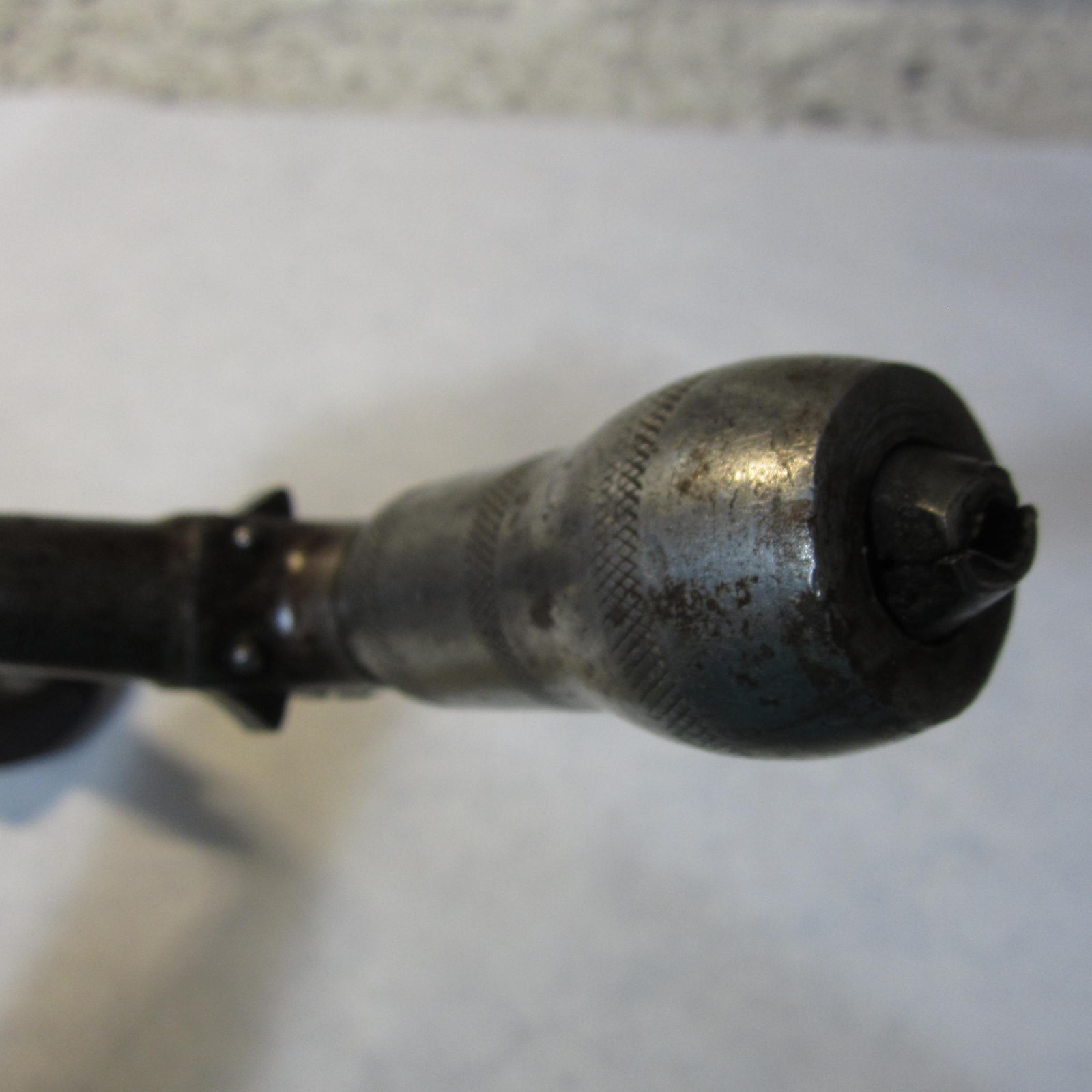 Antique John S Fray Co No 0105 Auger Drill Bit Brace Ratcheting Tool USA