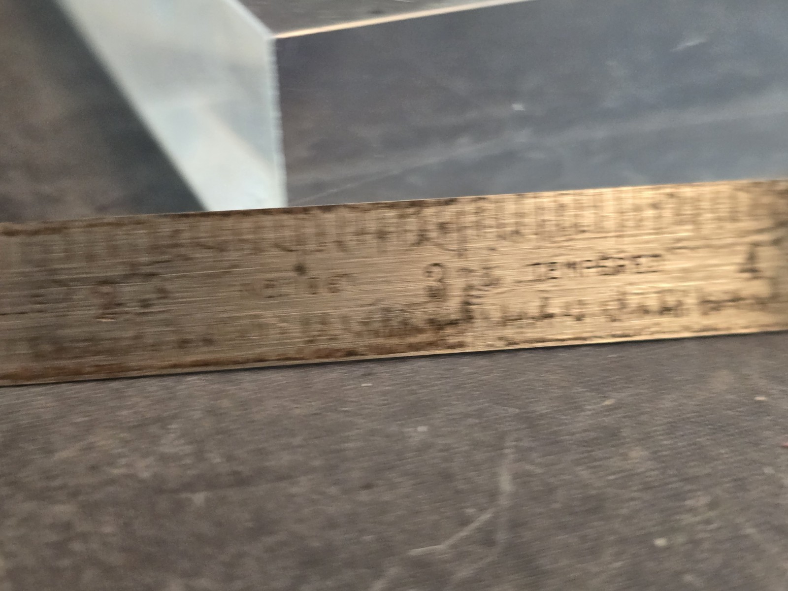 Vintage Miller Falls 6” Hardened Steel Rule No. 106 USA 4 Scale