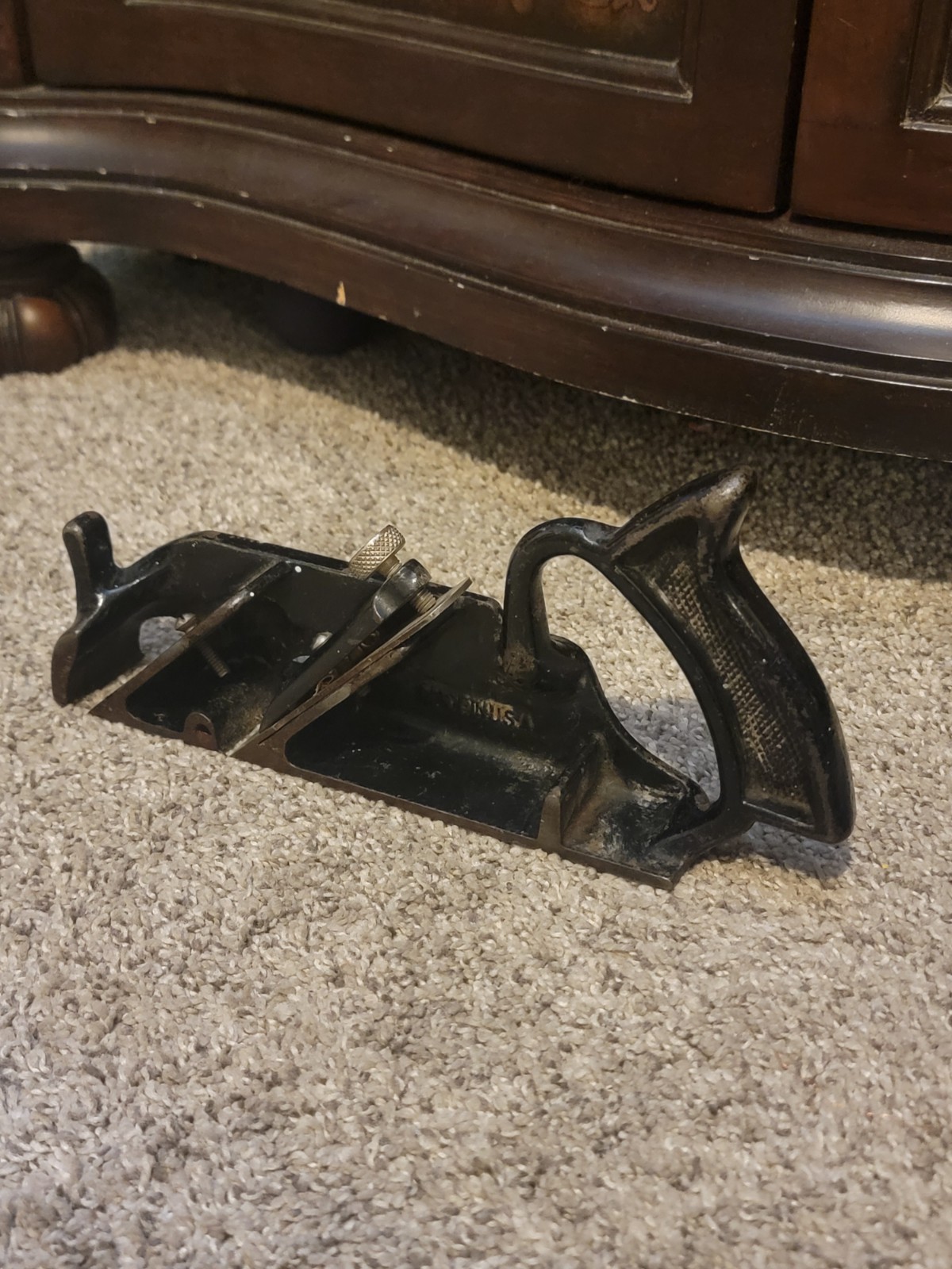 Vintage CRAFTMAN BL Wood Hand Plane Cast Iron Made In USA