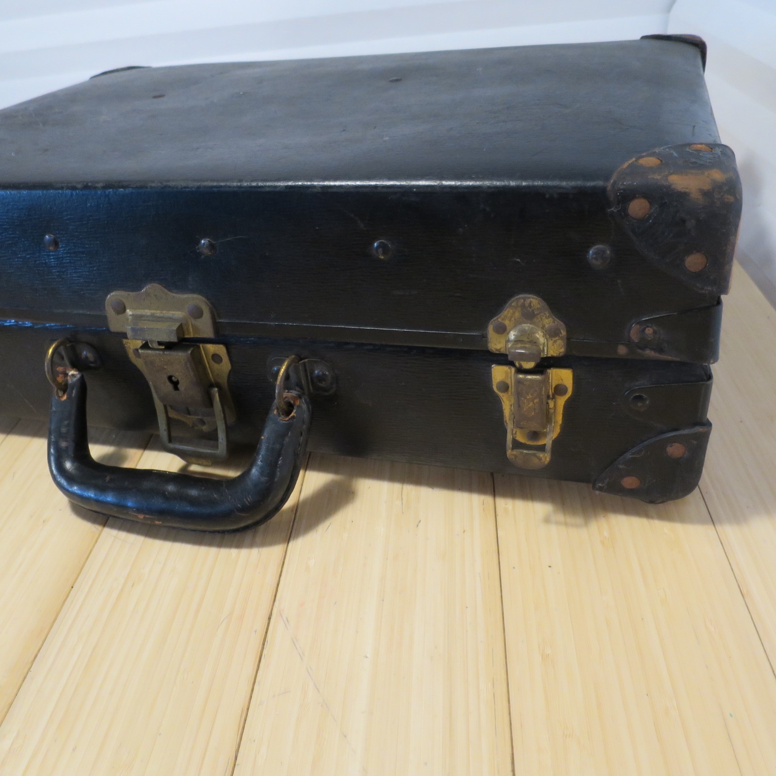 Vintage Bell System KS 7771 Telephone Linemans Tool Case Black ( 2 of 2 )