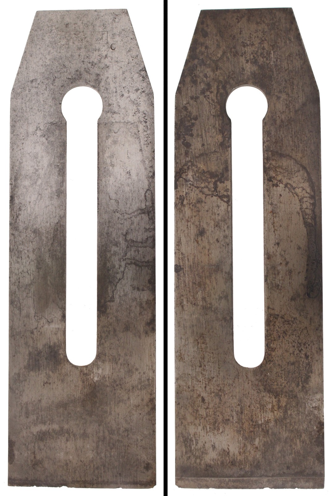 Orig. 2 3/8″ Iron for Sargent No. 422 Plane – “Type 4” T.M.- mjdtoolparts