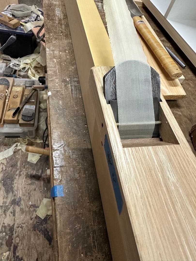 Keicho Kazushige Sunpachi Japanese Kanna White Oak Plane