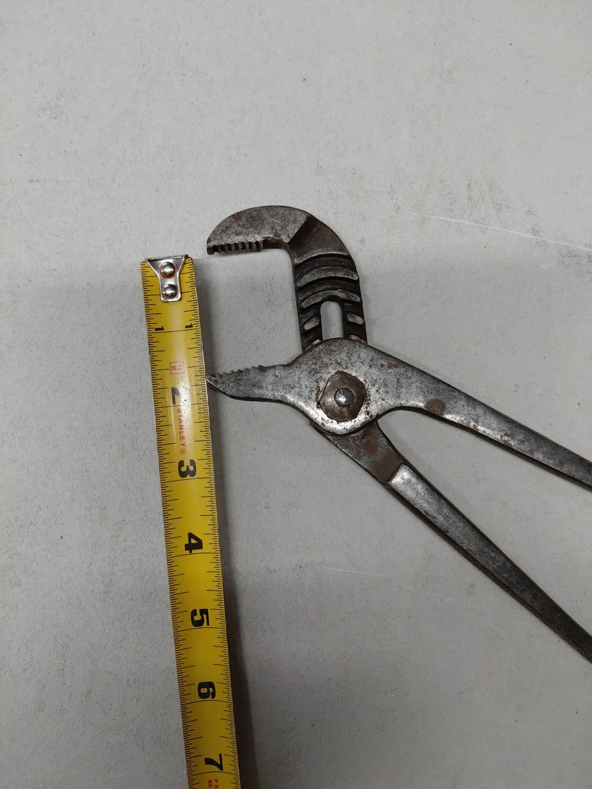 Vintage Bonney Forge B-45 Made In USA Water Pump Pliers. 10″
