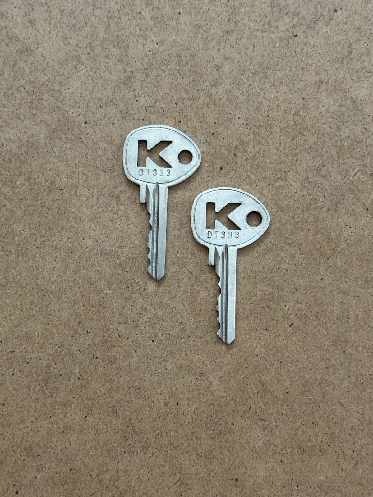 2 Original Vintage Letter K Car Keys Dodge K Car?