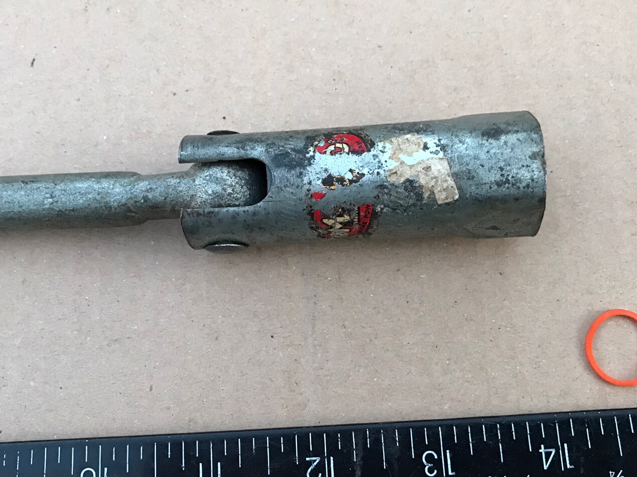 Vintage Melco PS 35, 13/16″ spark plug spanner with T bar handle