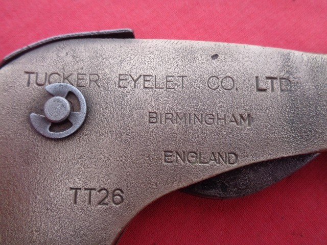 TT26 Bronze / Brass POP RIVET Tool TUCKER EYELET Co. Ltd Lot #519