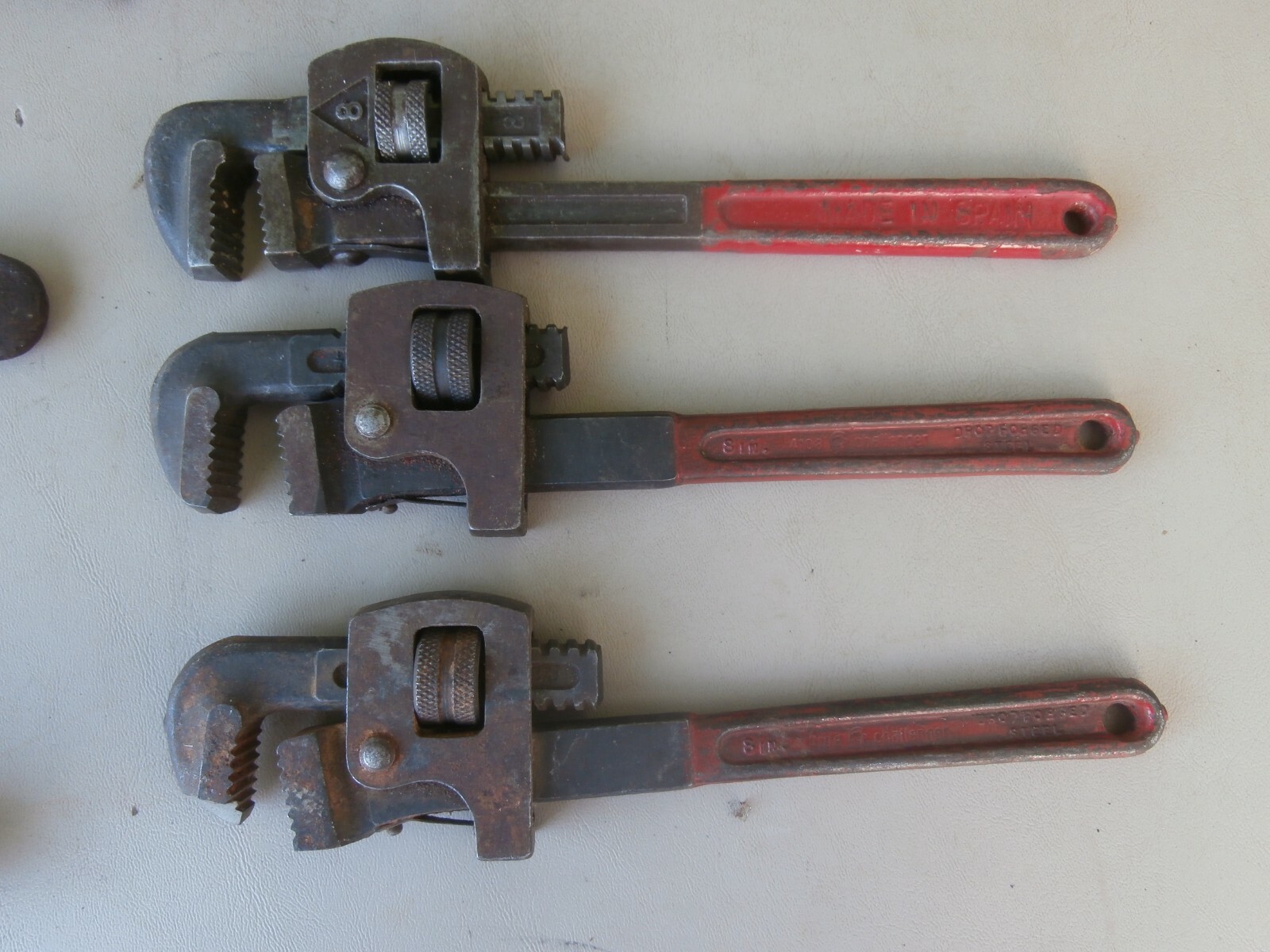 10 Vintage Pipe Monkey Wrenches – Auto ect