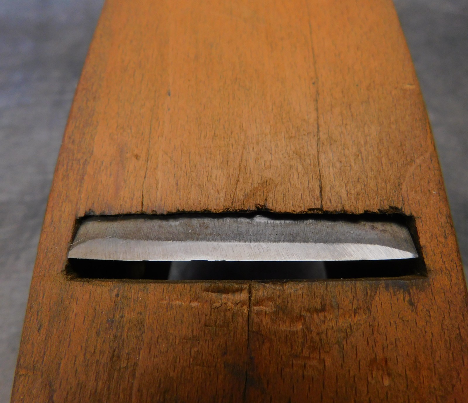 Scioto Works # 3 Coffin Shape Plane by Ohio Tool Co. w/ 2 1/4″ Buck Cutter