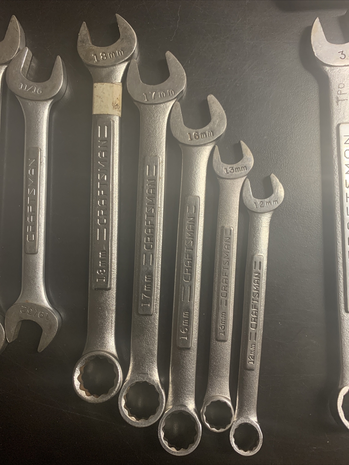 Random Assorted Lot of 24 CRAFTSMAN WRENCHES V & VV Sets ~ Very Nice