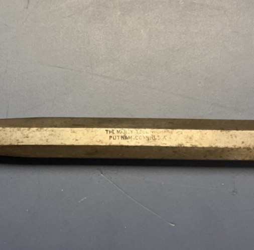 Vintage The Marcy Tool Works Inc. Gouge Chisel – Putnam, CT.