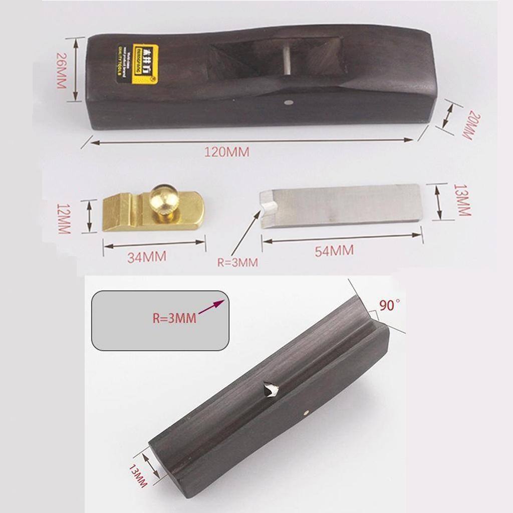 Planer, 4.72inch Hand Plane working Wood Plane Hand Tool Bottom Trimming Planer