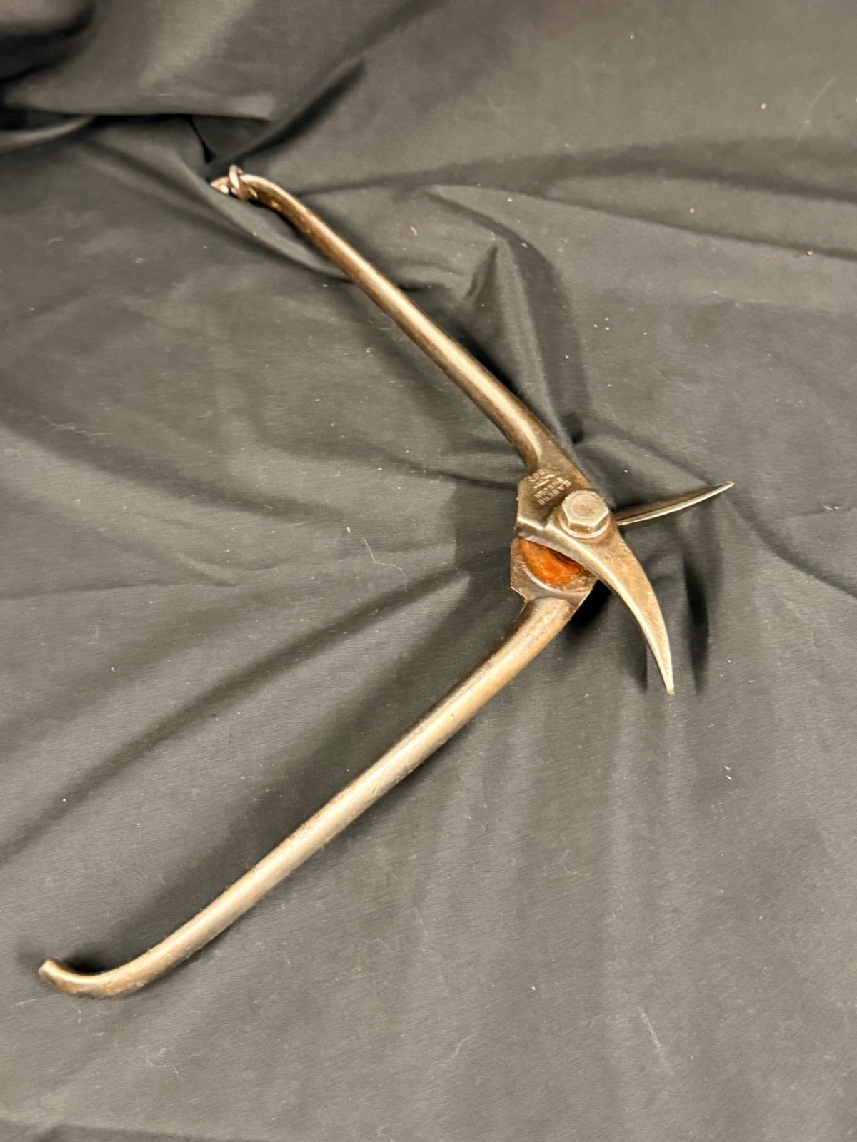 Vintage E.A. Berg No. 583 Sheet Metal Snips Shears Sweden Blacksmith Tool