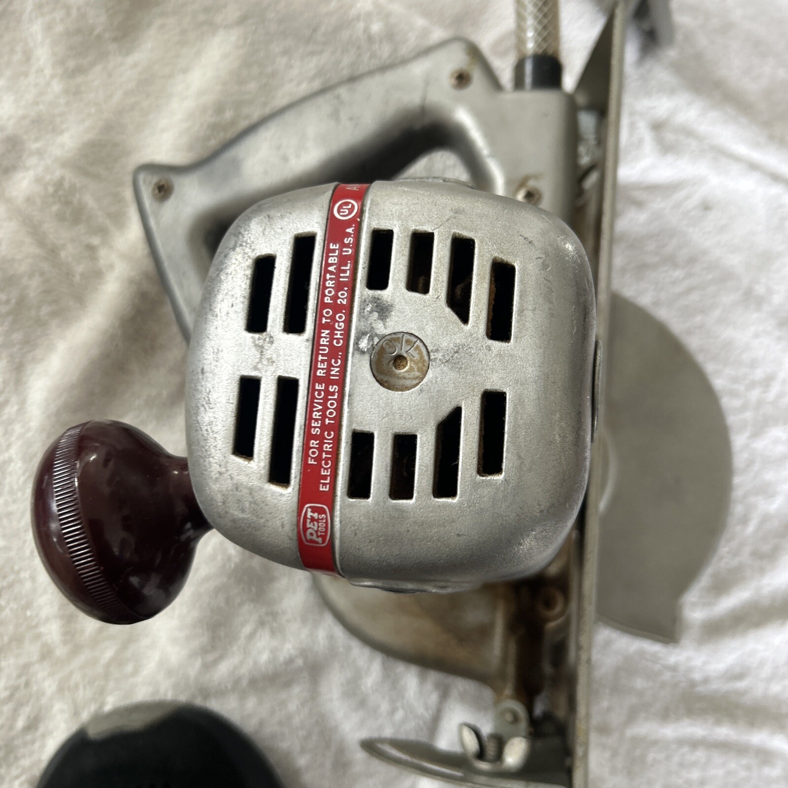 Vintage ZEPHYR 6 1/4″ Circular Saw Model 625-L Aluminum Working Unit Pet Tool Co