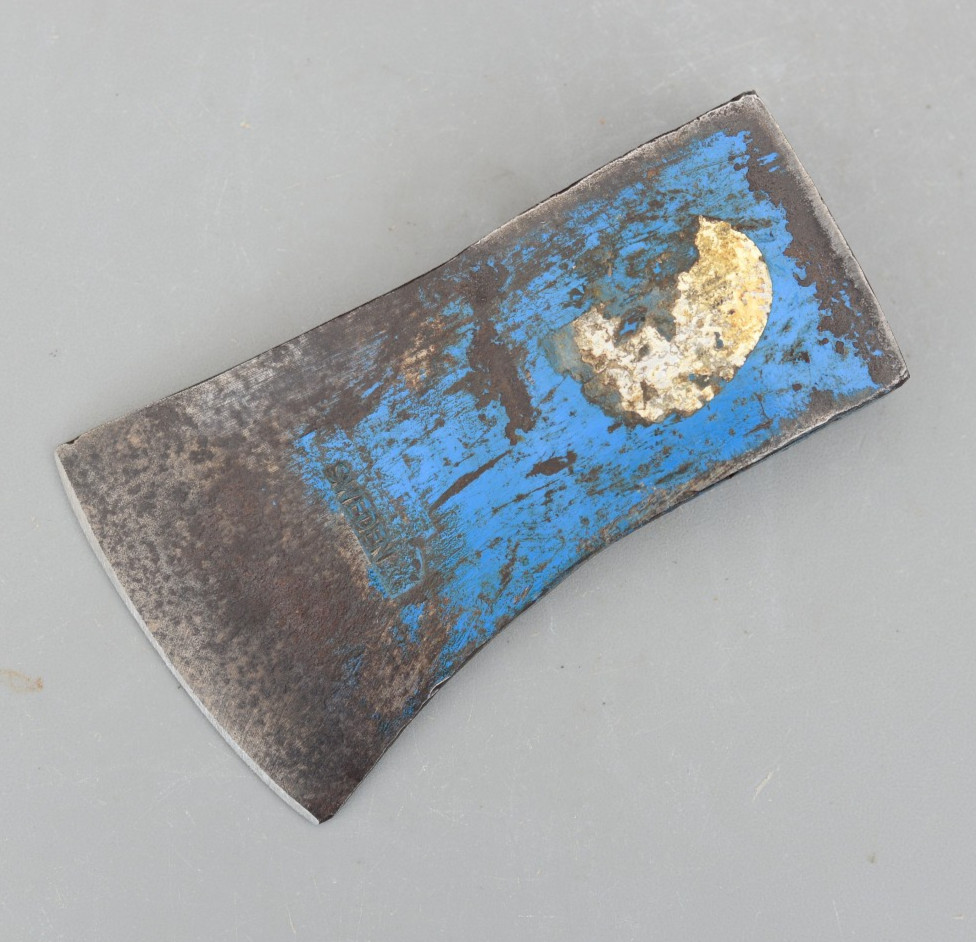 Vintage 0.8 1 3/4 Sweden Axe Head Carpenters Survival Camp Bushcraft Ax