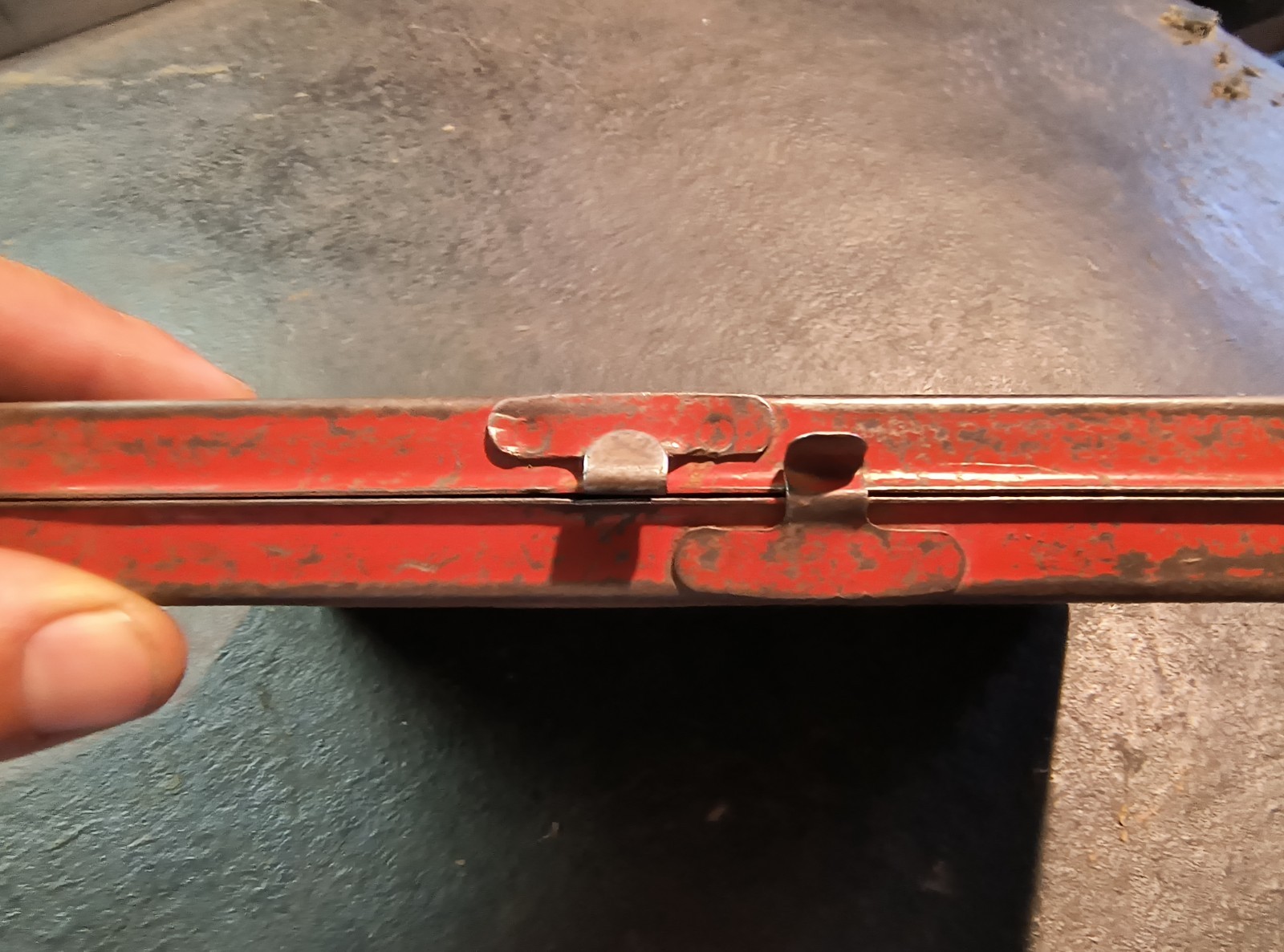 Snap-on KRA275 1/4″ Drive Master Socket Set Box, BOX ONLY, Circa 1973, USA.