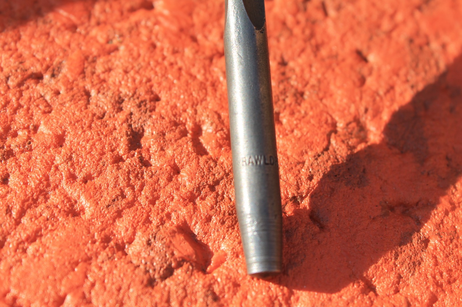 VINTAGE RAWL DRILL No14 TAPERED SHANK SEE IMAGES FITS RAWL HAMMER DRILL ENGLAND
