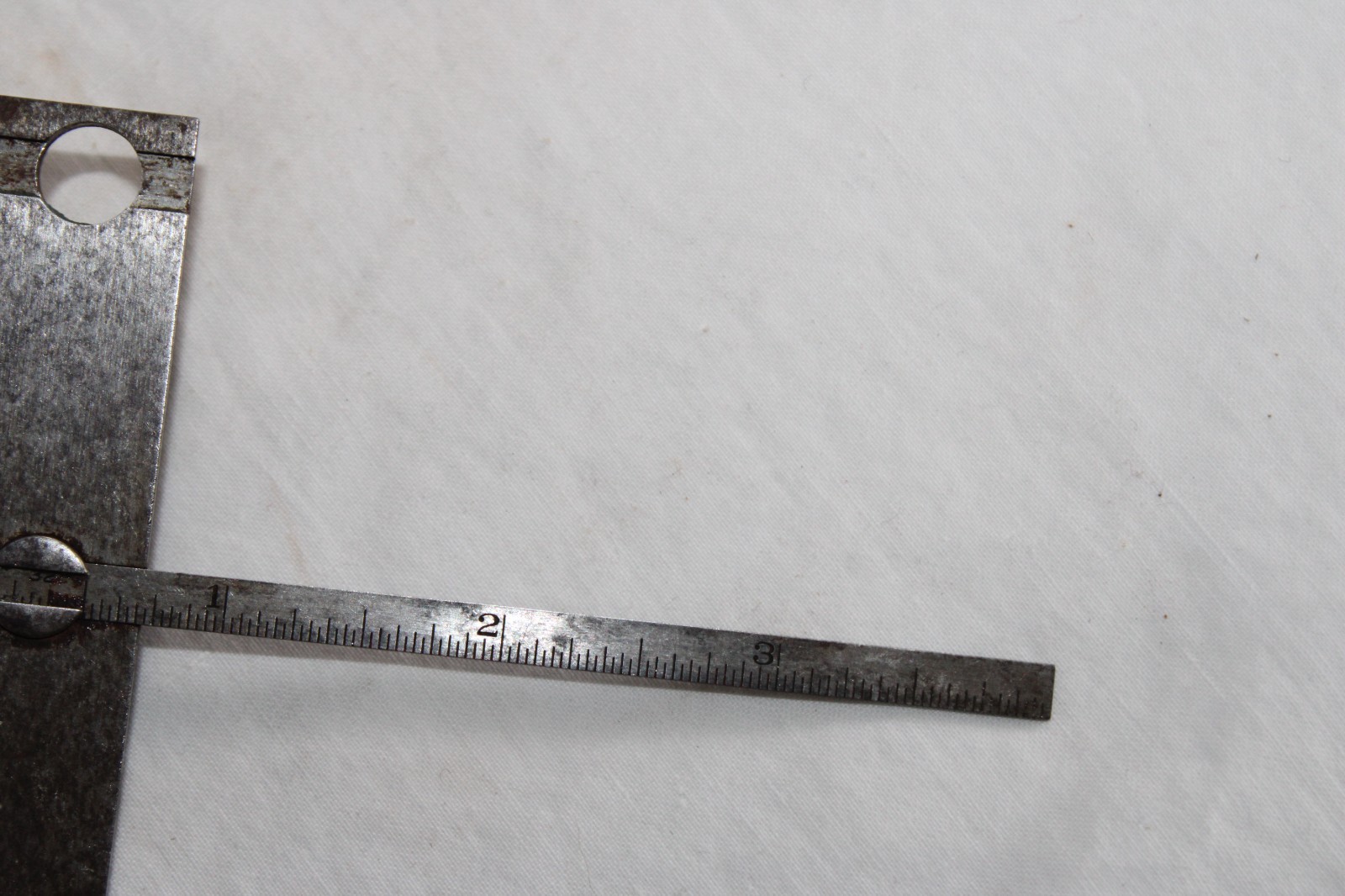 Vtg 4″ Lufkin Rule Co. No.509 Depth Gauge Rule Toolmaker’s Machinist Tool