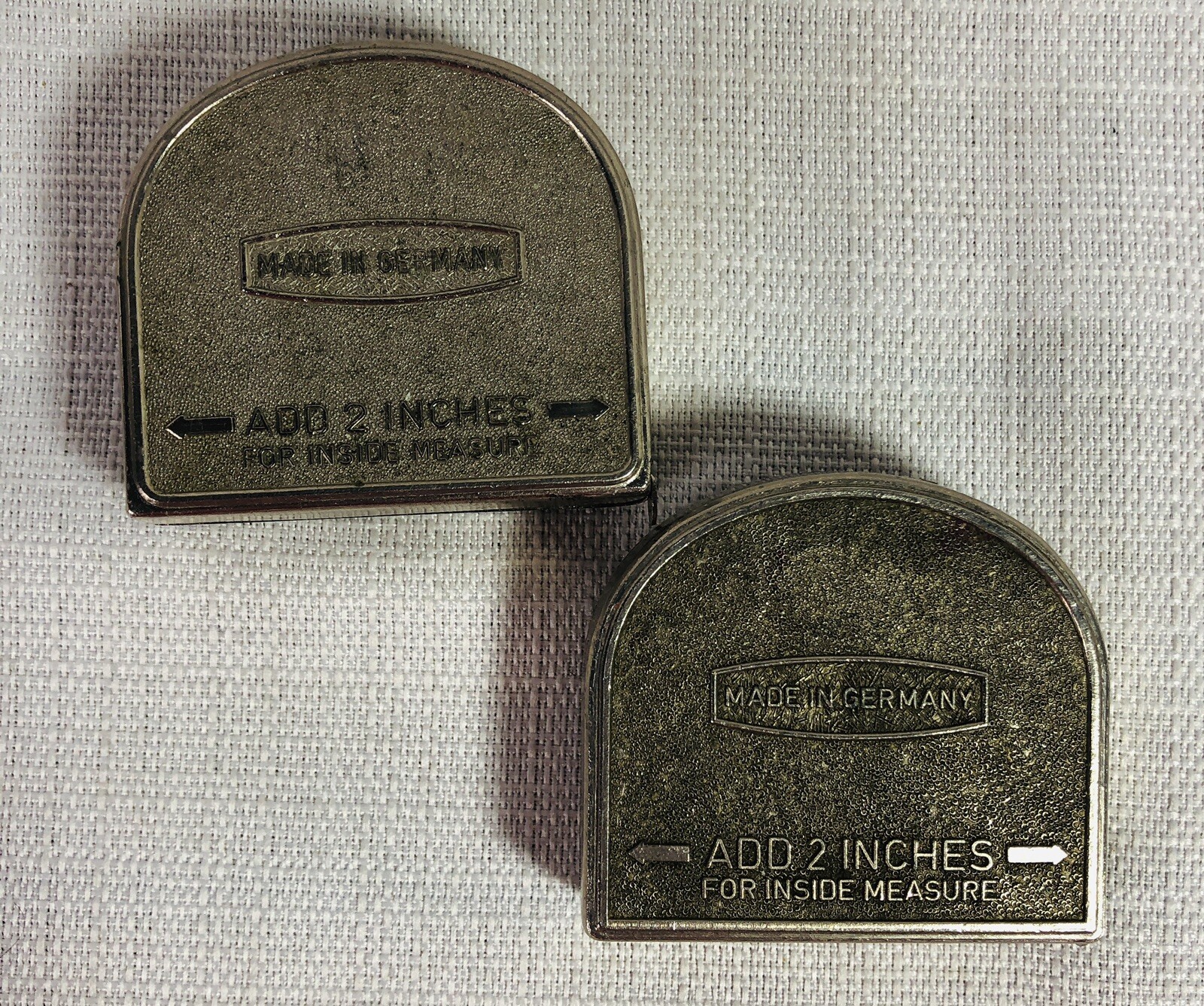 2 Push Pull Small Tape Measure Mollimex Favorit 167 Steelcraft 2269 Made Germany