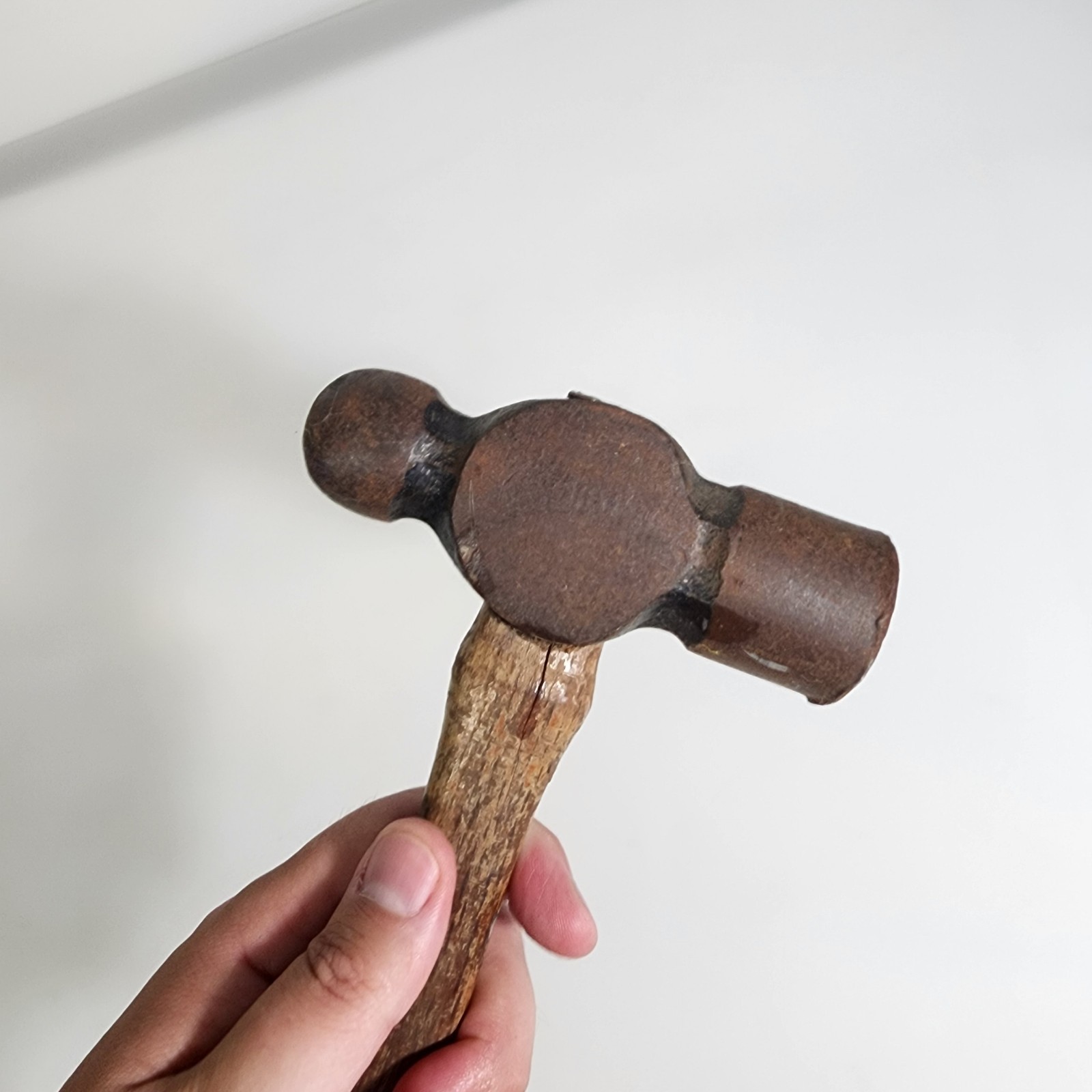 Vintage Super Duty Ball Peen Hammer Head 14” Long 35 Ounces