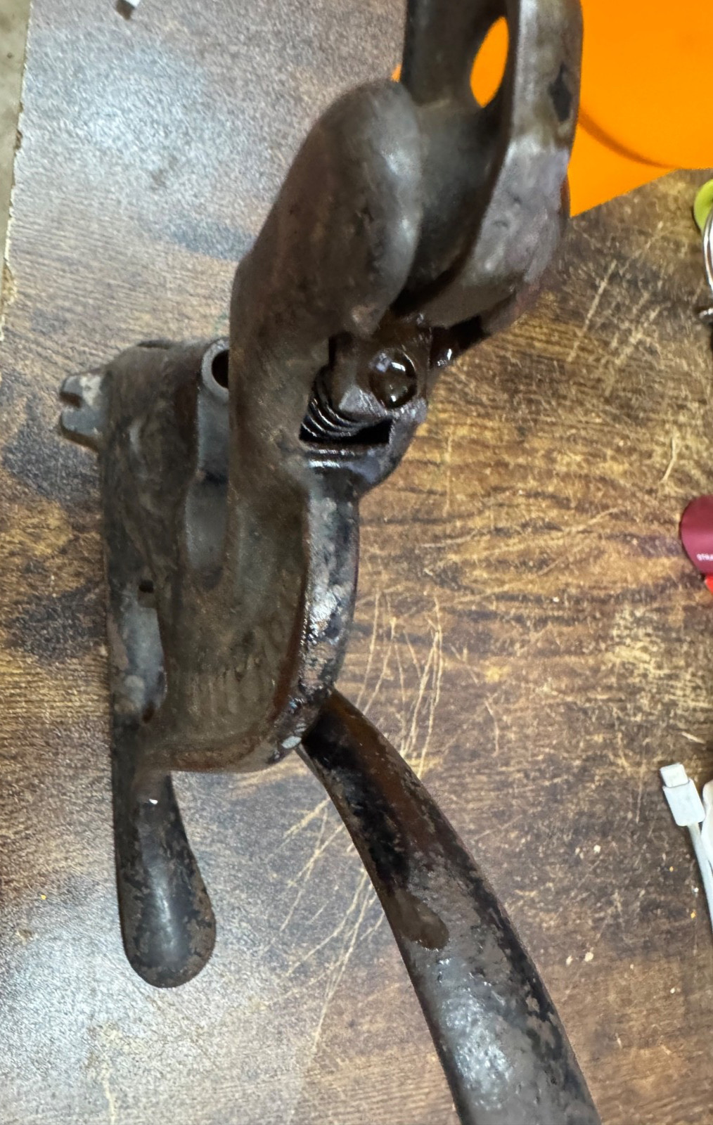 Monarch Benchtop Press for Rivets Fasteners Antique Cast Iron
