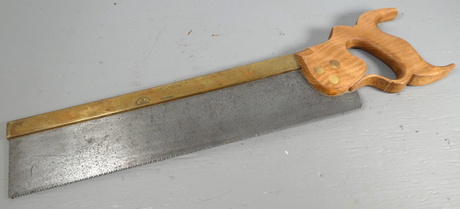 Spear & Jackson 16″ Back Saw 11 ppi Cross Cut Custom Tuned David Young Saw Works