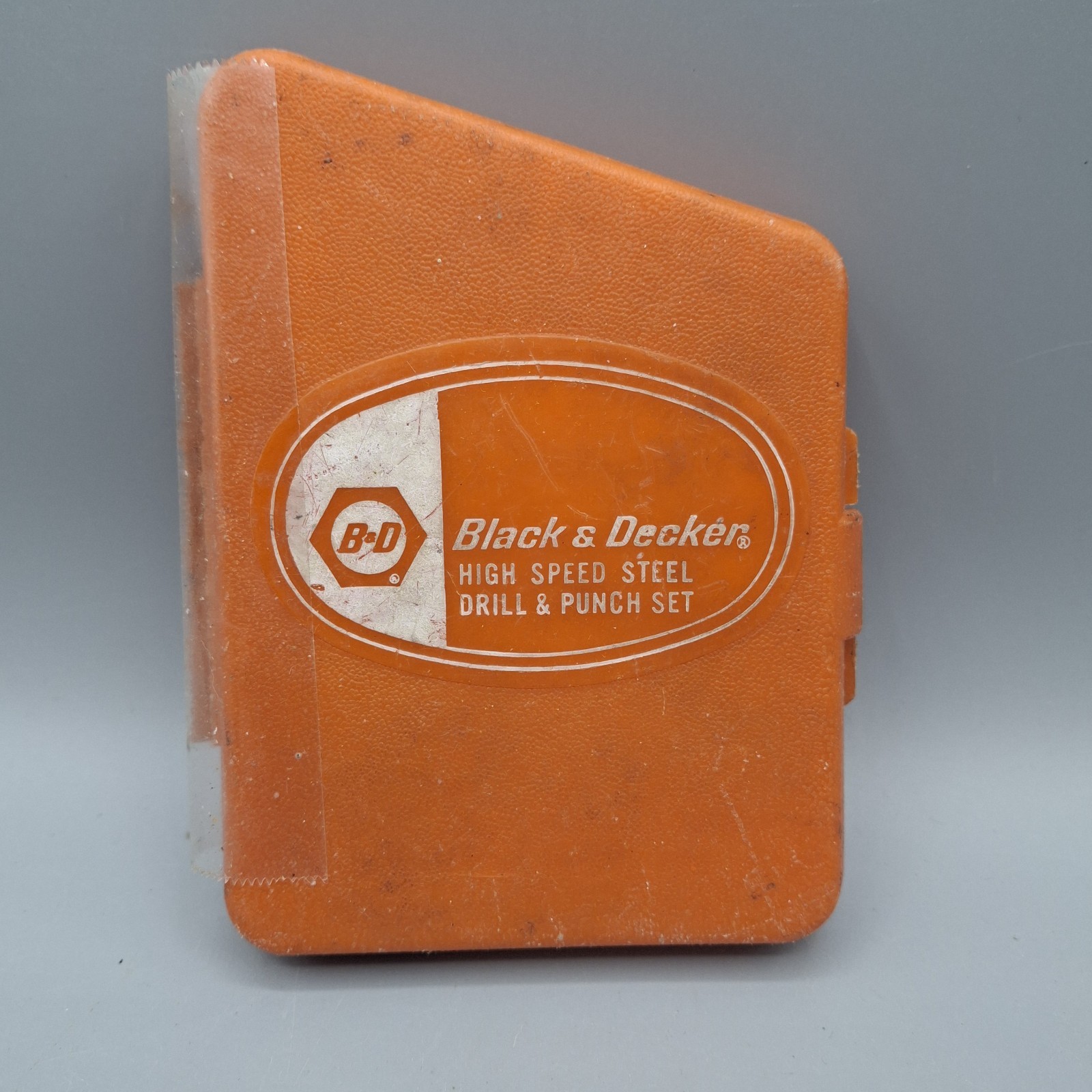 Black and Decker High Speed Steel Drill and Punch Set, Broken Case