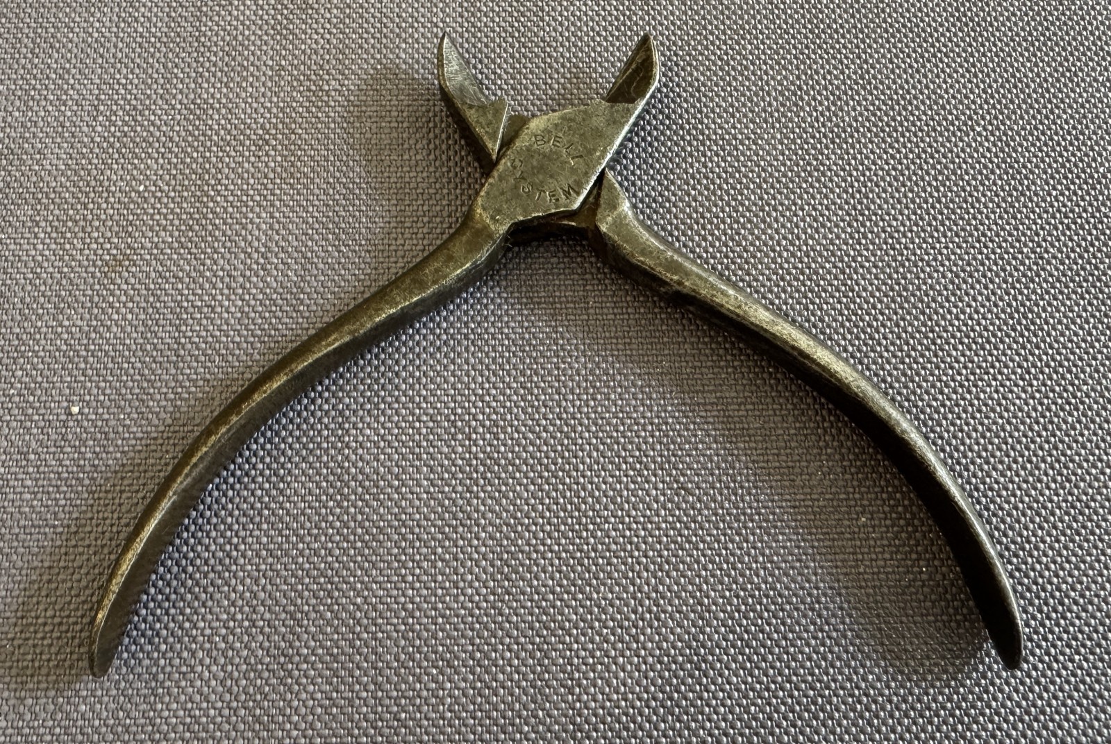 Vintage F.E. Lindstrom Bell System 5.5″ Diagonal Side Wire Cutters Pliers Sweden