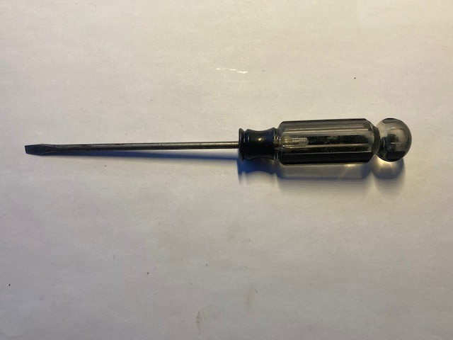 Vintage CREDO USA Plastic Handle Screwdriver 6″