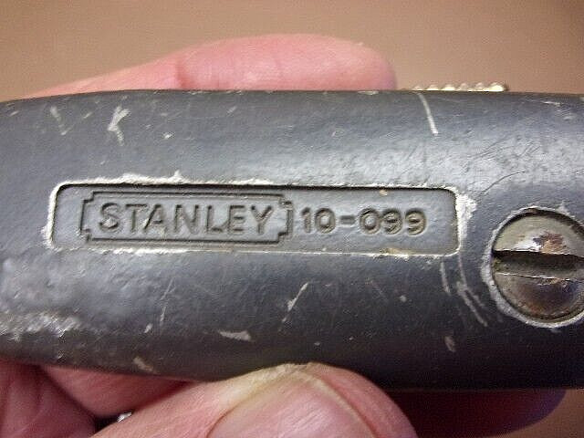 Lot of 6 Vintage Adjustable Utility Knives 4-Stanley plus Allway & Red Devil