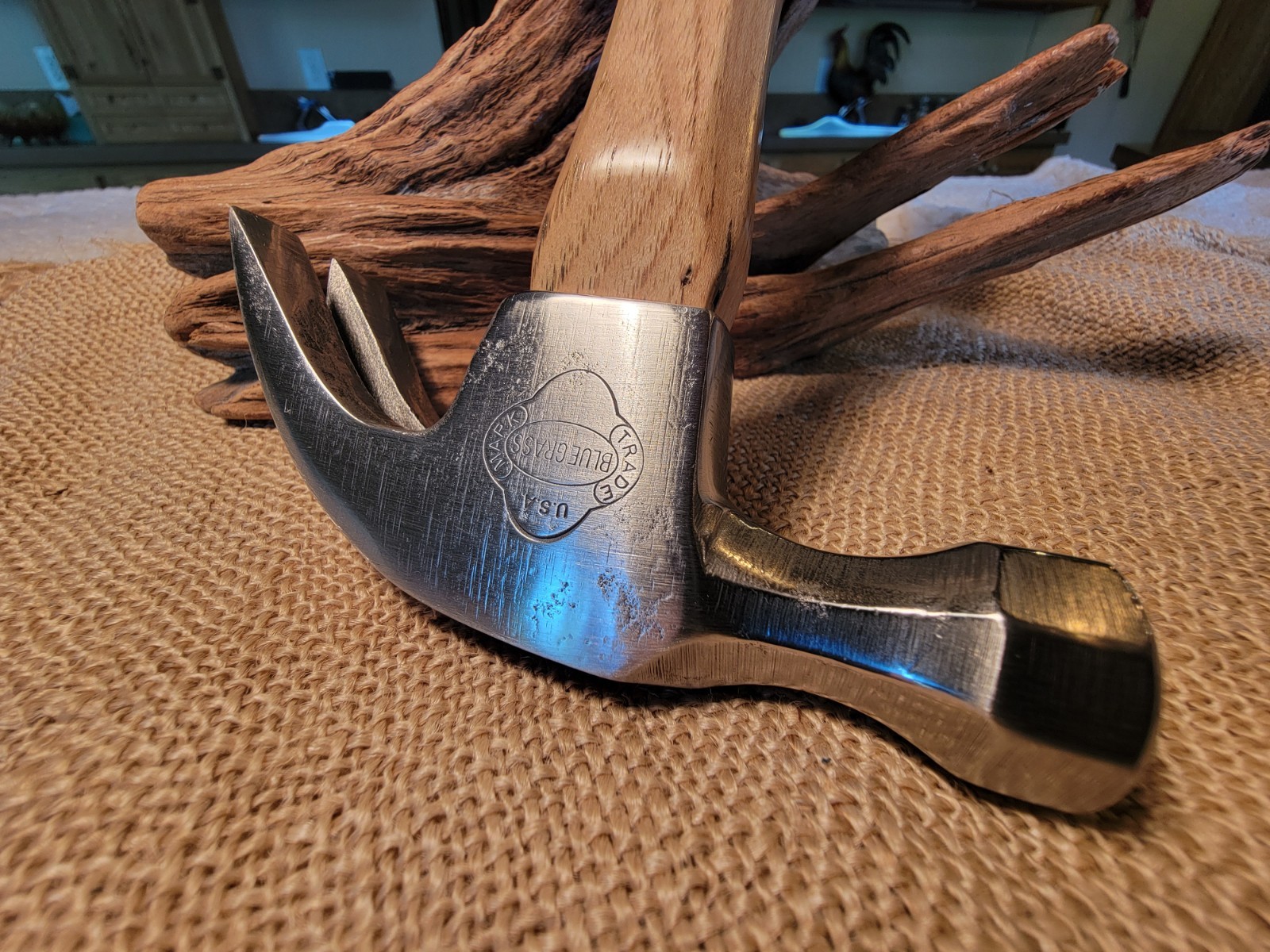 Vintage Bluegrass BG47-16 Curve Claw 16 oz Hammer EXC.