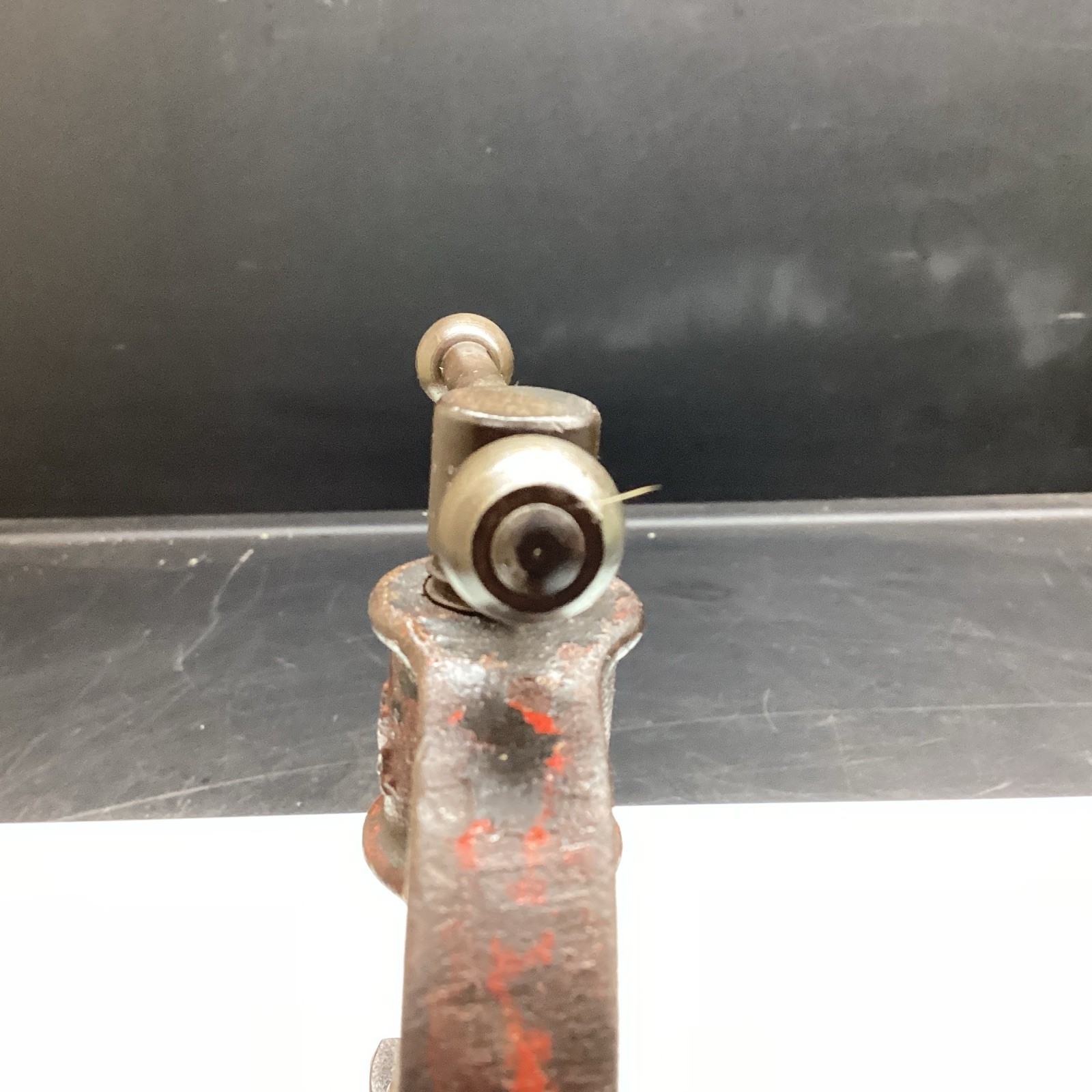 Vintage Ridge Tool Co. 1 1/4 Bench Top Pipe Vise Original Finish Elyria Ohio