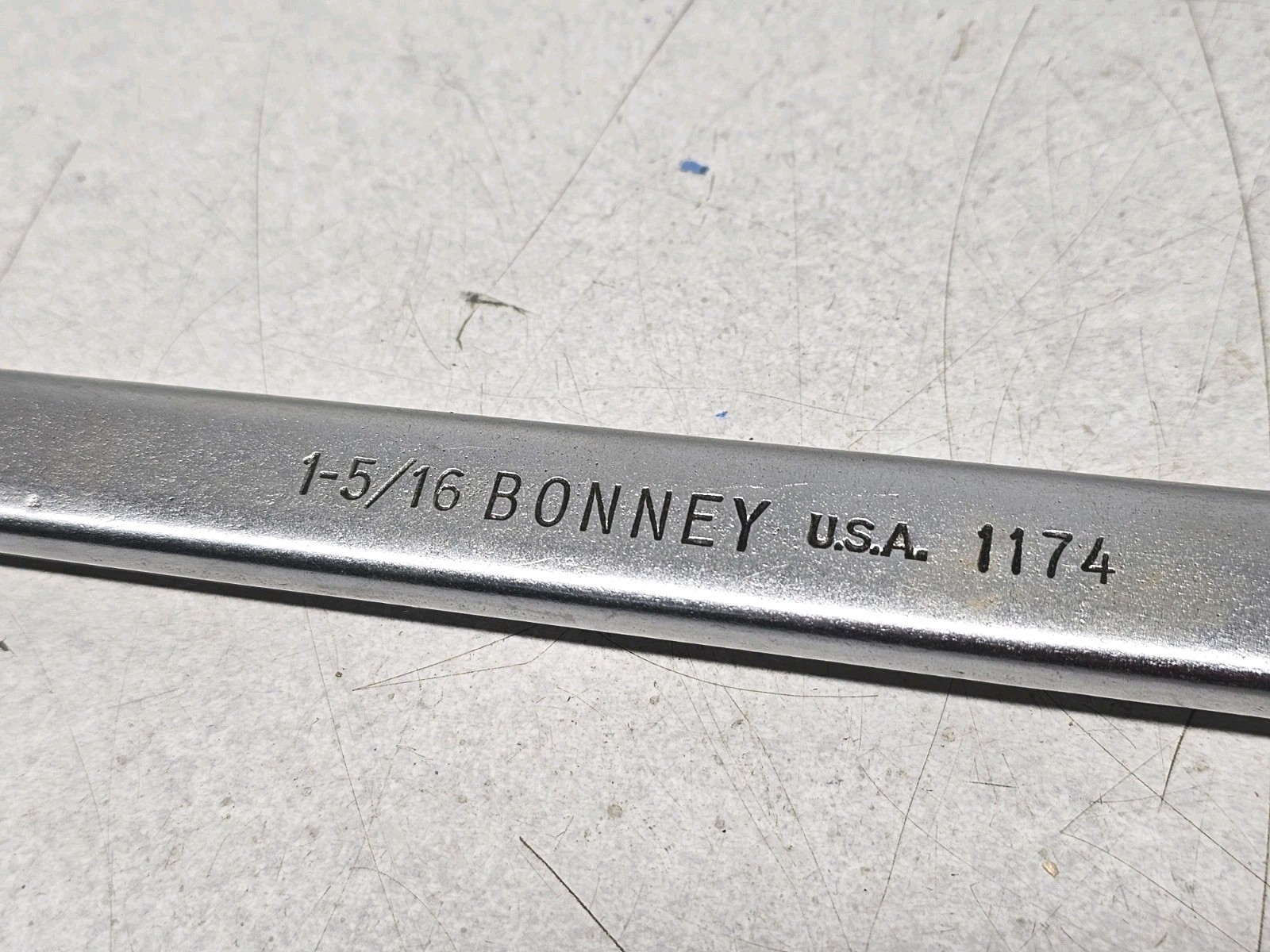 Vintage Bonney Bonaloy Combination Wrench 1-5/16, Made in USA,No.1174