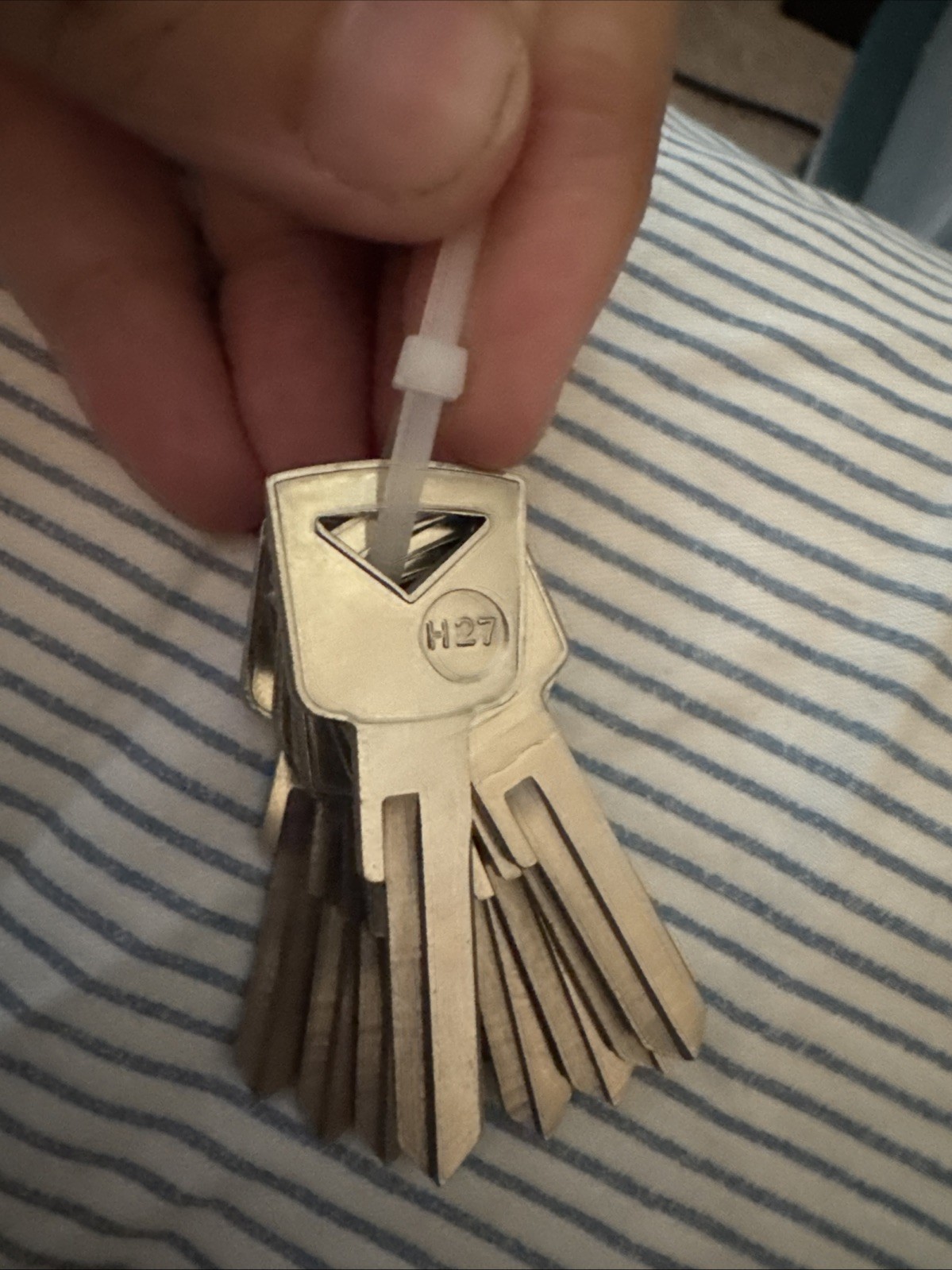 vintage Ford ignition key blanks from the 1950s or 1960s
