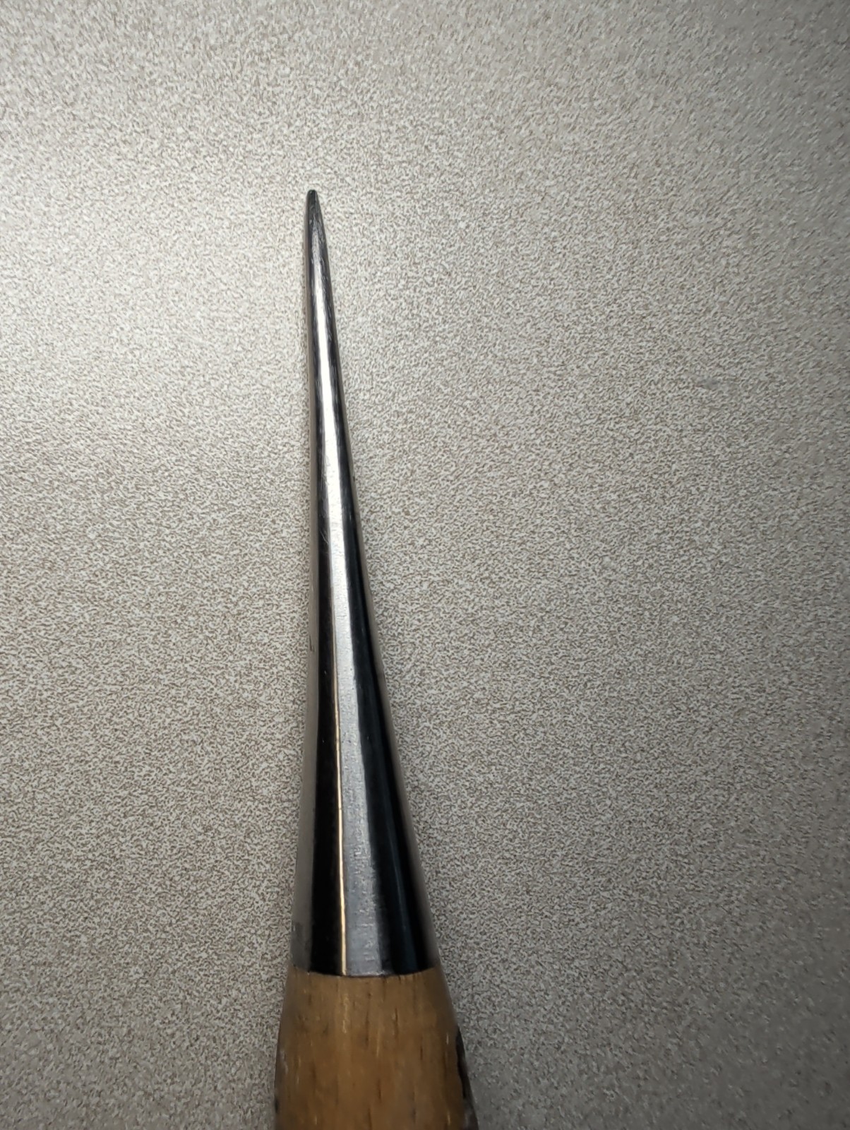 Vintage Japanese Scratch Awl Scriber Wood Handle Marking Tool Made in Japan