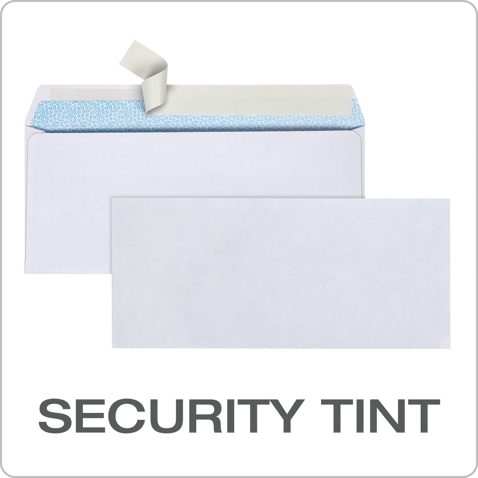 Columbian #10 Security Envelopes, 500 Pack, Self Seal Envelopes for Home, Sch…