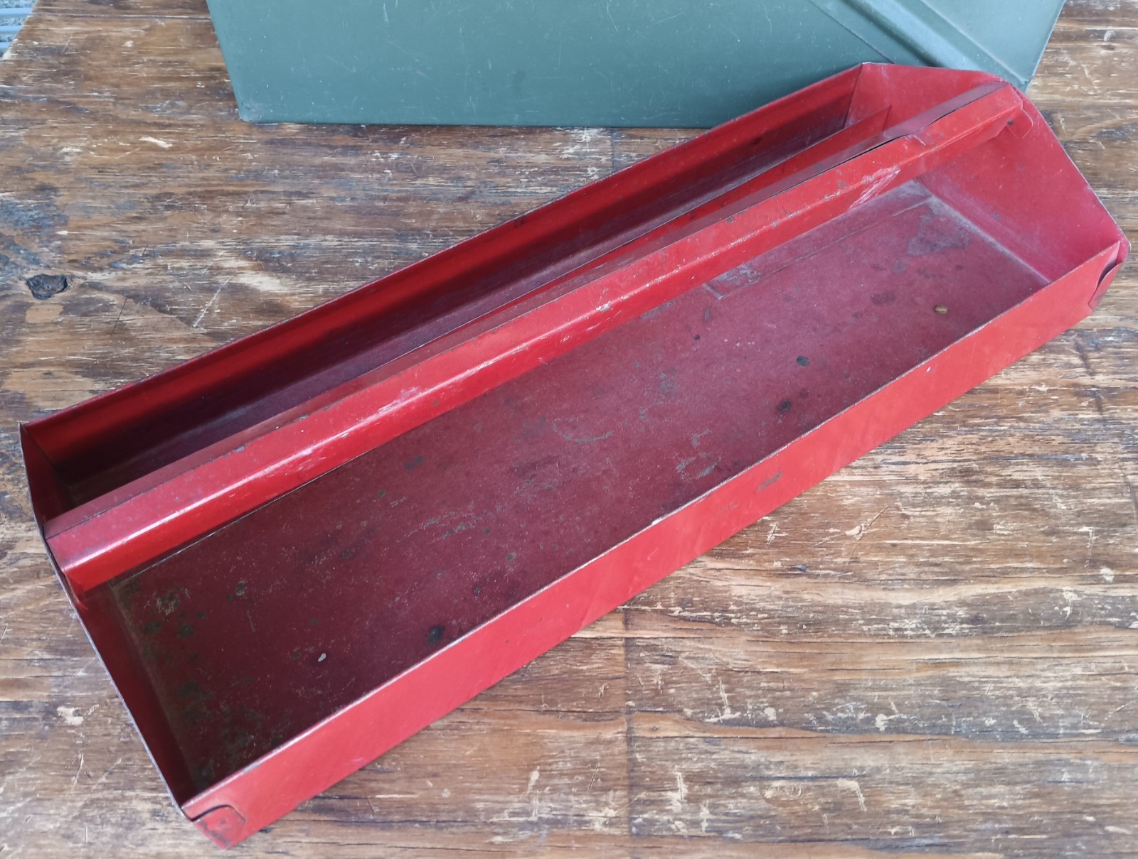 17” Toolbox Metal Tray Tote Socket Insert ~ Vtg Craftsman Proto Snap on Tool Box