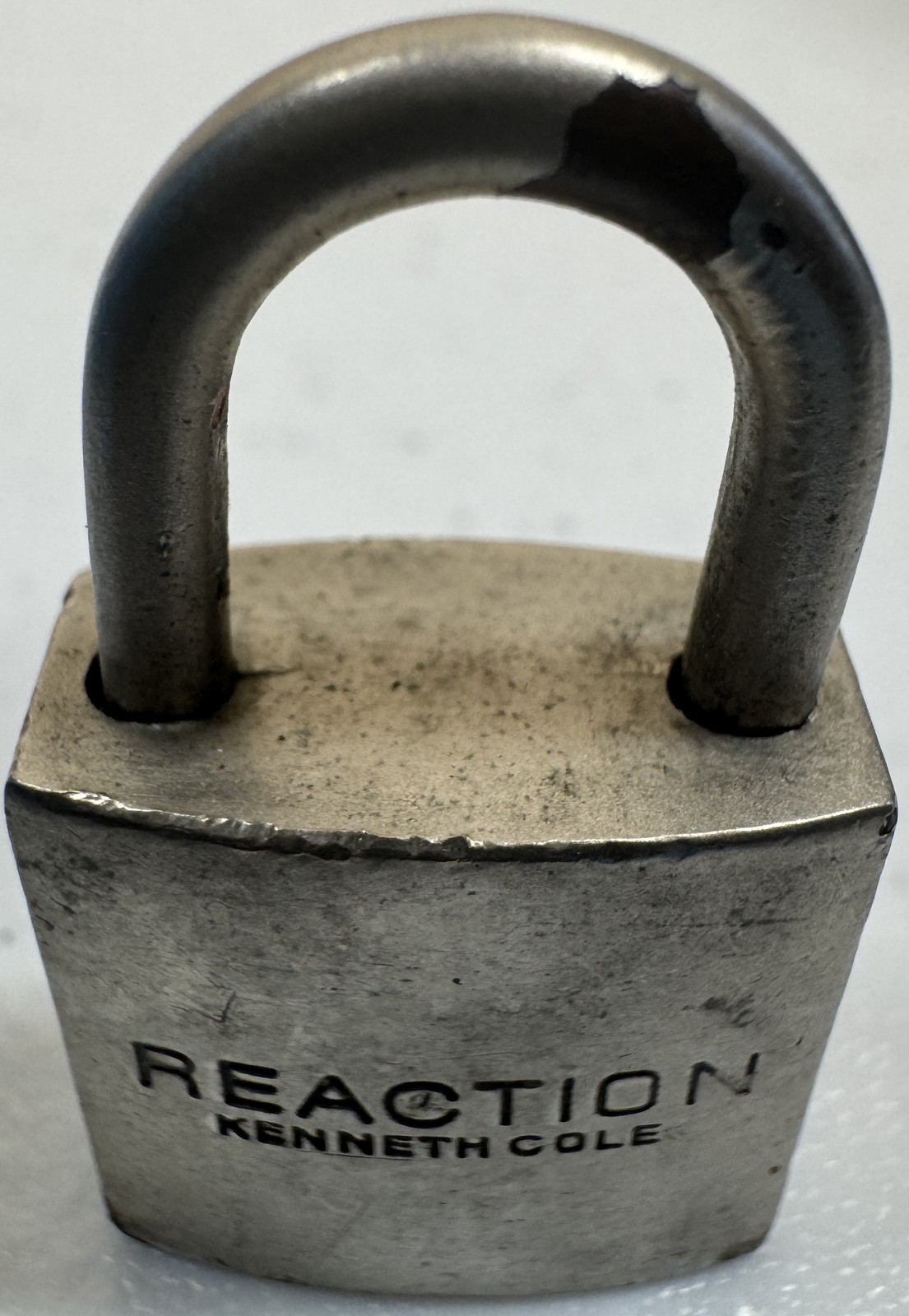 🍀 REACTION Kenneth Cole Padlock Vintage Style Collectible Lock No Key 🍀