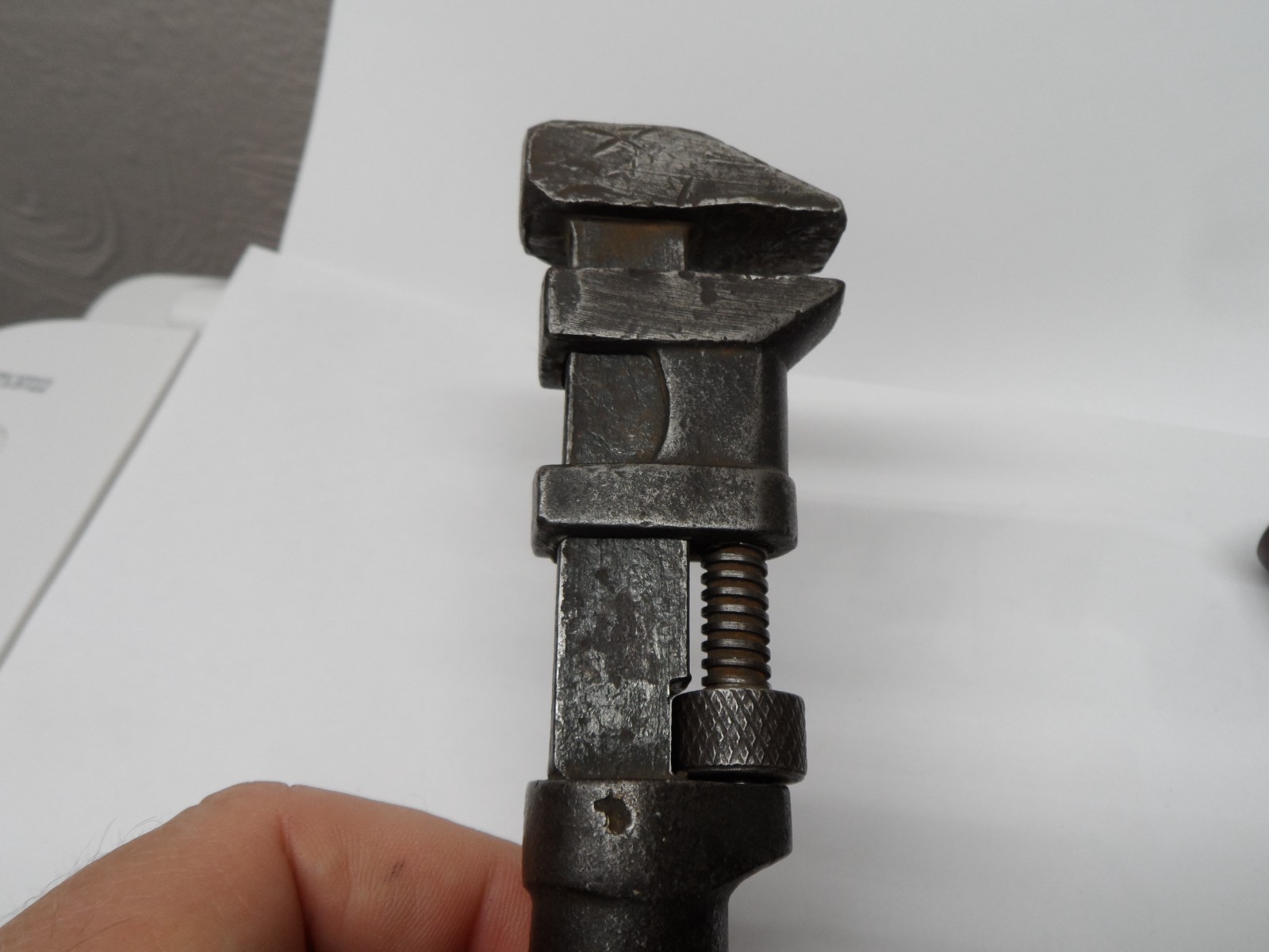 Bridge tool co. St. Louis 5 in long adjustable wrech