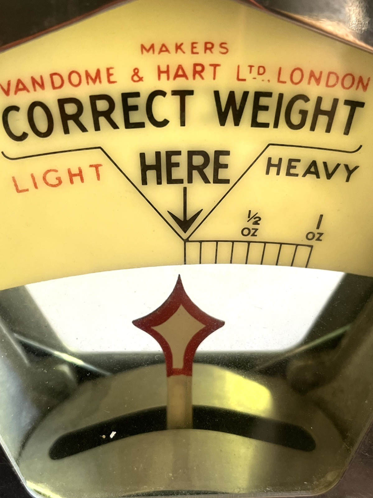 Vintage Vandome & Hart London Ltd Commercial Weighing Scales