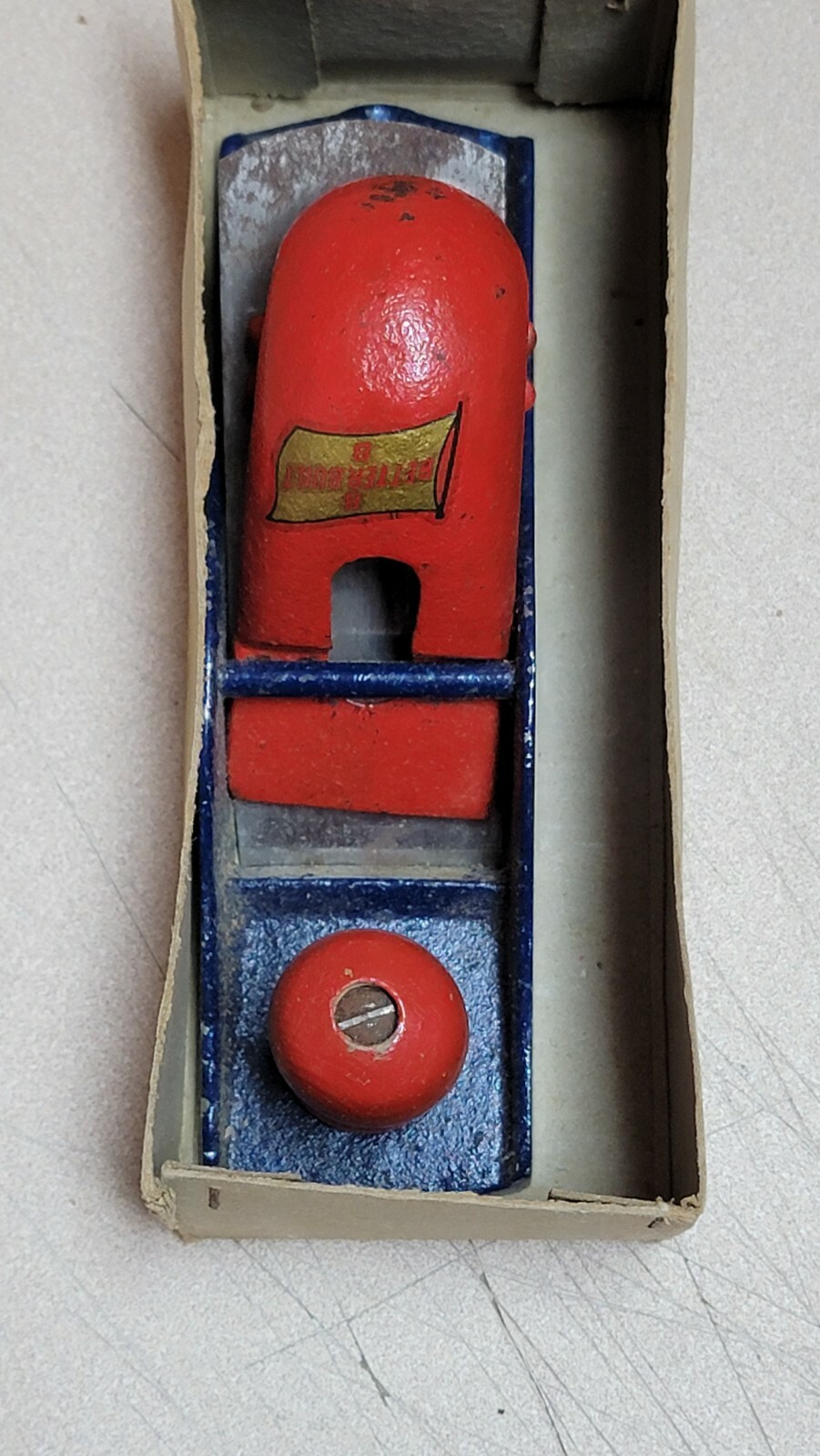 Vintage Better-Build * Chrome Plated Block Plane * No. T20-86 * In Original Box