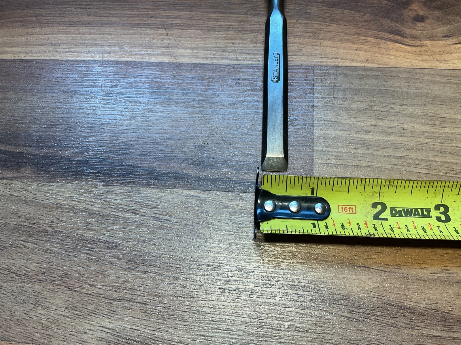 Vintage STANLEY “SWEETHEART” 1/2″ Wide Socket Chisel Wood Chisel EVERLASTING