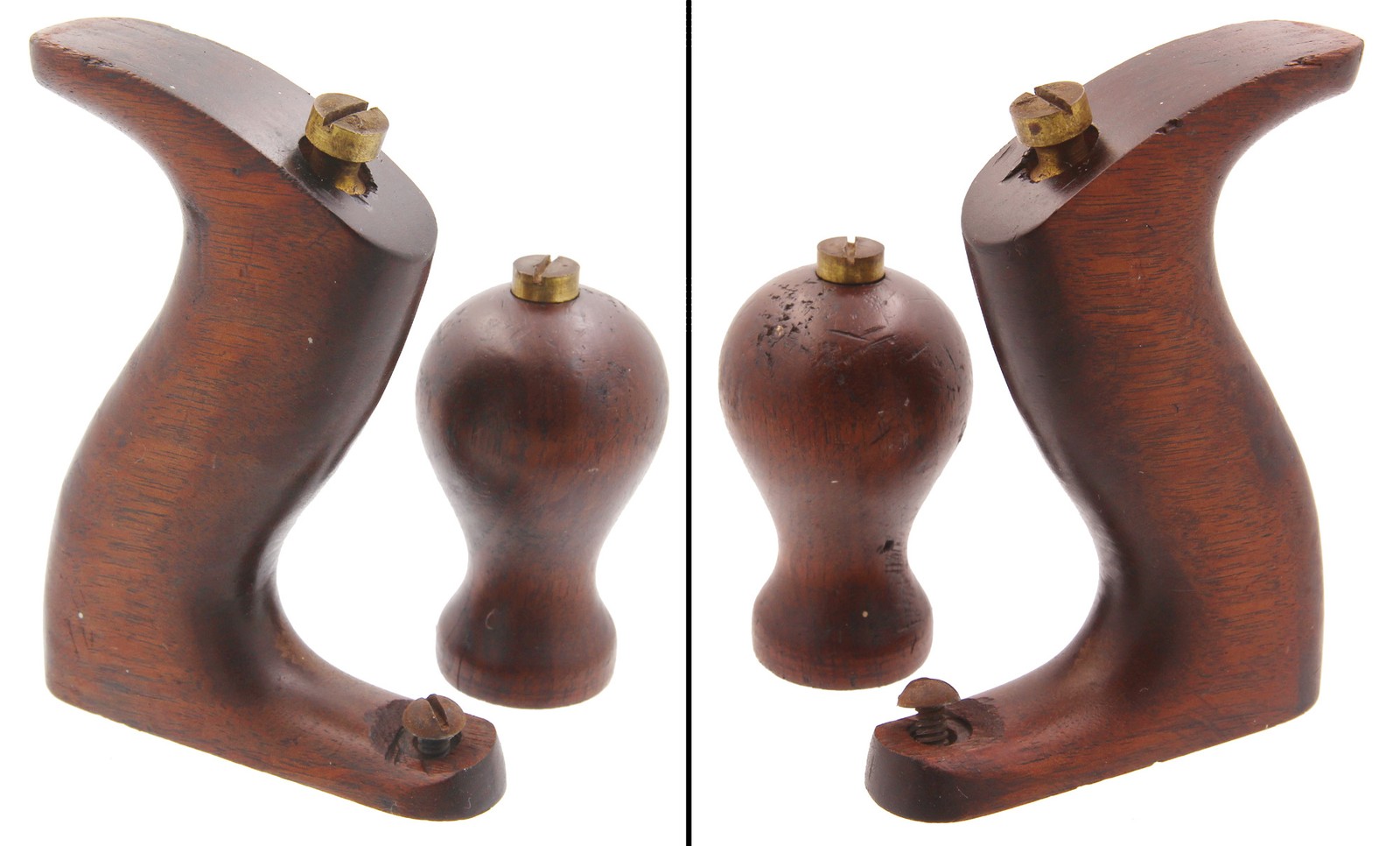 Orig. Front Knob & Rear Handle for V. & B. No. 907 Jointer Plane – mjdtoolparts